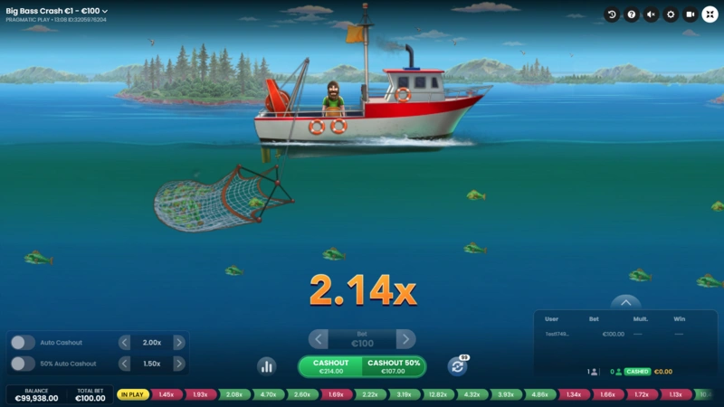 Big Bass Crash slot demo